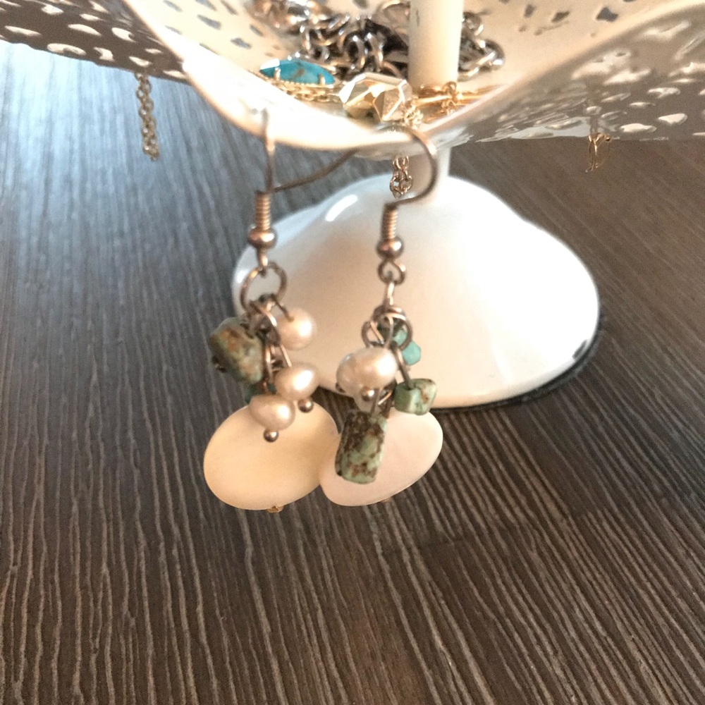 Turquoise Earrings (two pairs)